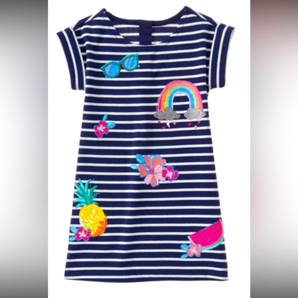 Girls Gymboree Patchwork Dress